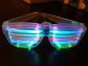 Light up LED Multicolor Rockstar Sunglasses