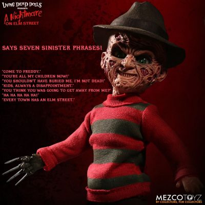 Living Dead Dolls - A Nightmare On Elm Street Talking Freddy Krueger