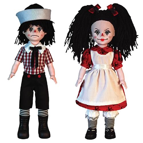 Living Dead Dolls Rotten Sam and Sandy Set