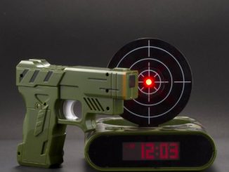 Lock N' load target alarm clock/Gun alarm clock