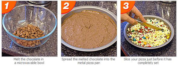 Make Your Own Chocolate Pizza