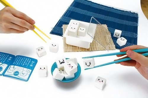 Manner Tofu Chopstick Game