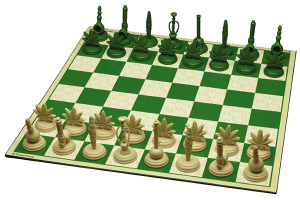 Marijuana Chess Set