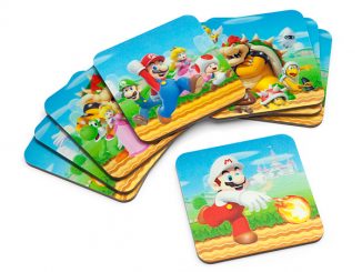 Mario 3D Lenticular Coasters