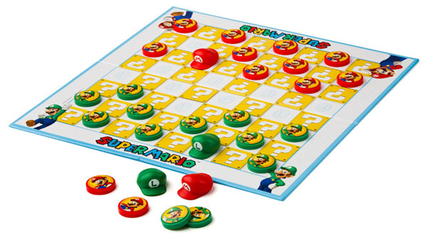 Mario Checkers Board Game