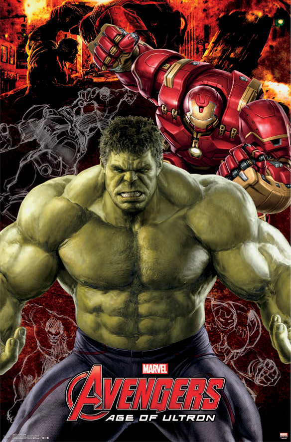 Marvel Avengers Age of Ultron Hulk Poster