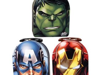 Marvel Avengers Arch Carry All Embossed Tin Lunch Box Set