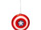 Marvel Captain America Shield Blown Glass Ornament