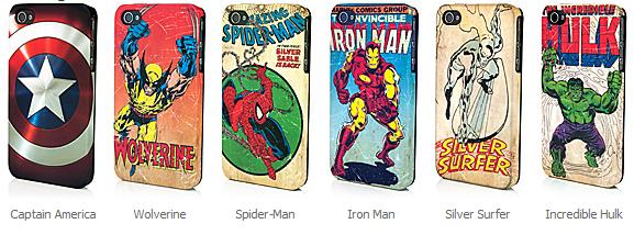 Marvel Collector's Edition iPhone 4 Cases