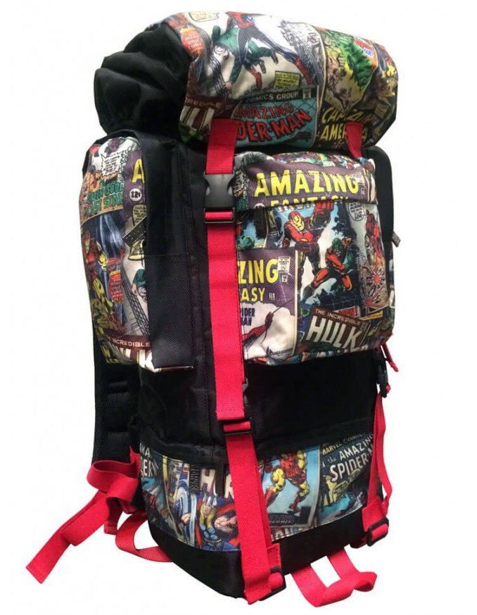 Marvel Comics Retro Collection Camping Backpack