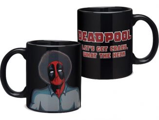 Marvel Deadpool Bob Ross Heat Change Mug