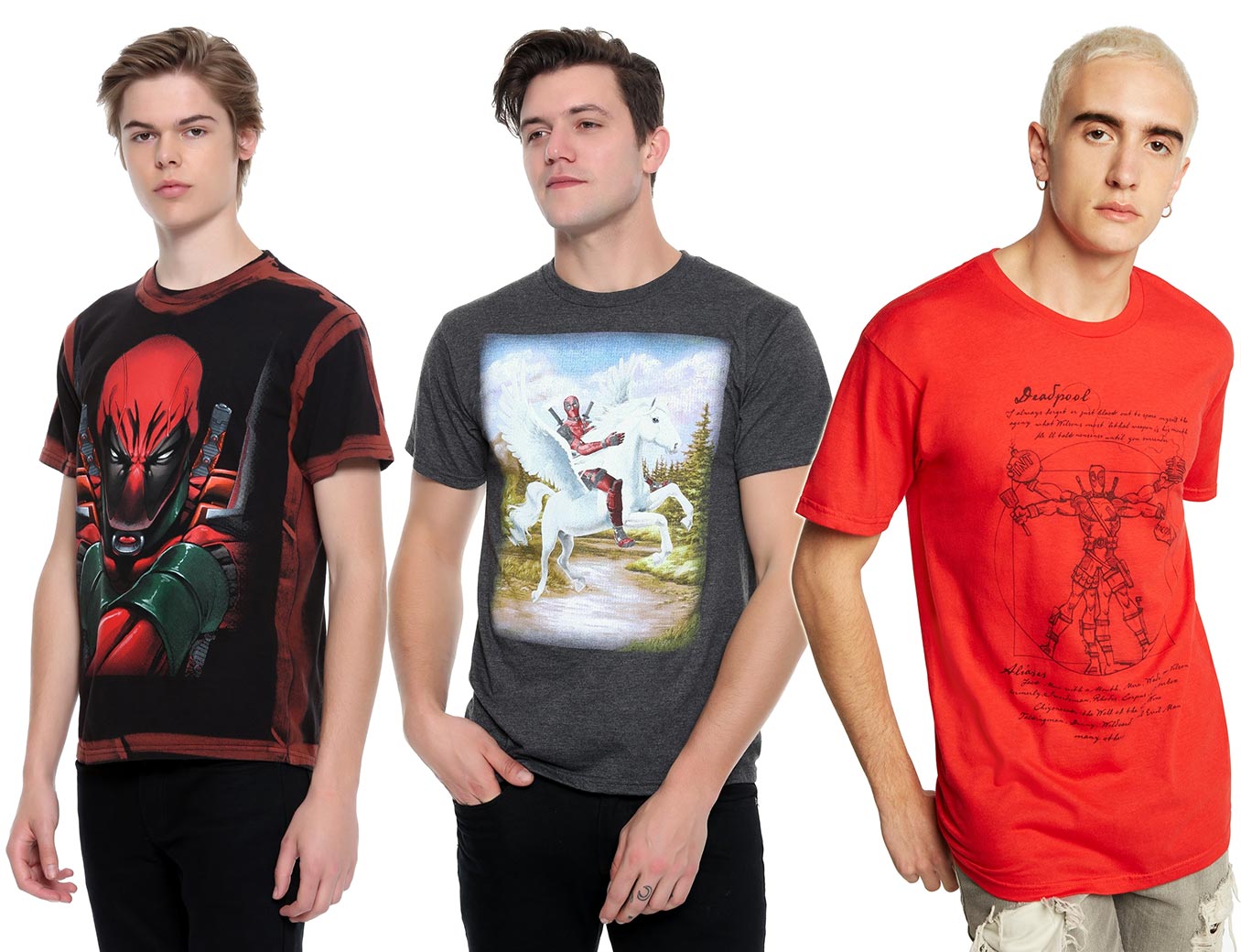 Marvel Deadpool Exclusive T-Shirts