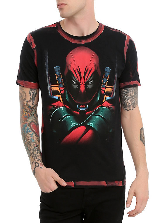 Marvel Deadpool Oversized T-Shirt
