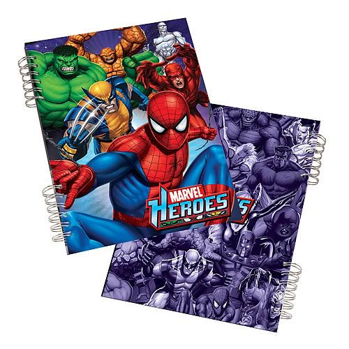 Marvel Heroes Lenticular Notebook