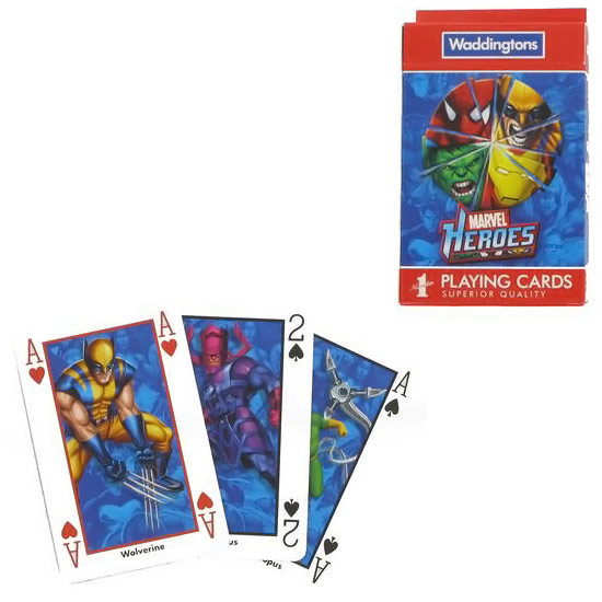 Marvel Heroes Playing Cards