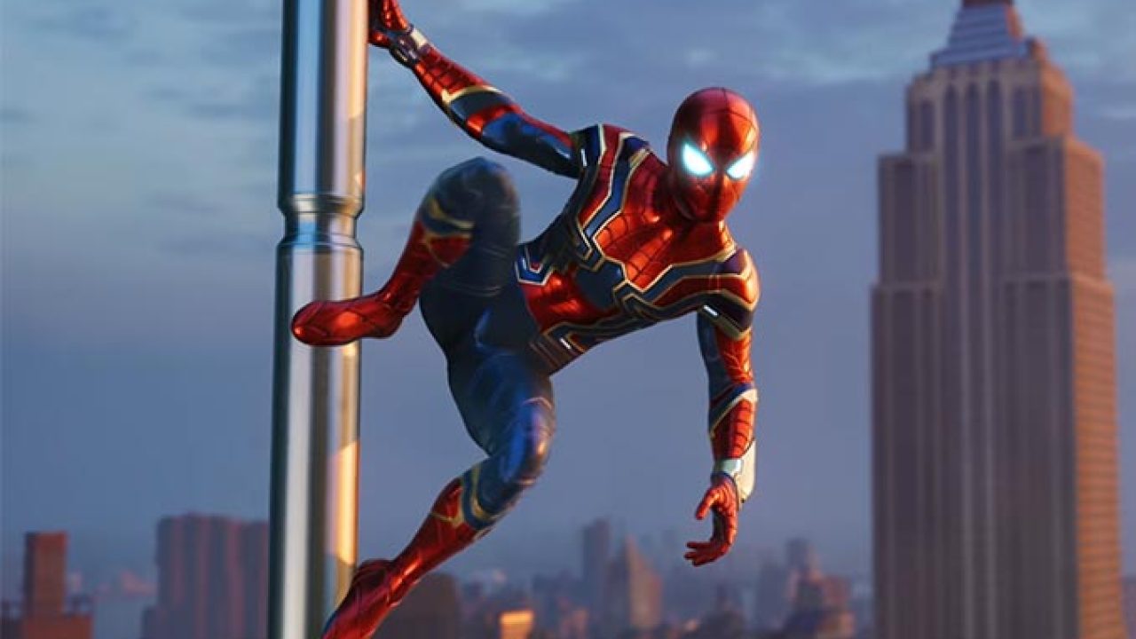 Does the MCU Iron Spider suit have the ability to fly? - Quora