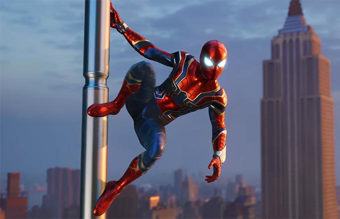 Marvel Spider-Man Iron Spider Suit Revealed