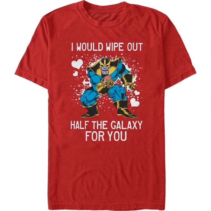 Marvel Thanos Valentine’s Day T-Shirt