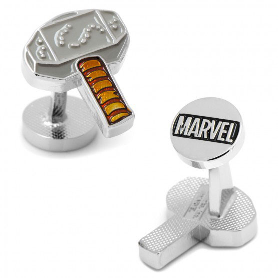 Marvel Thor Mjolnir Hammer Cufflinks