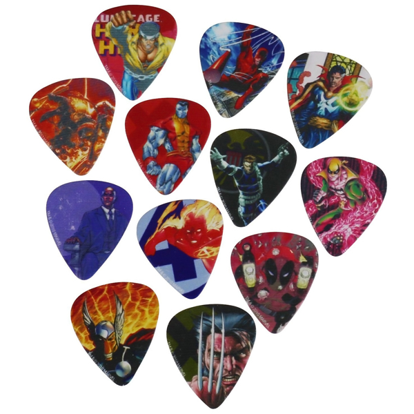 Marvel Universe Heroes Guitar Picks