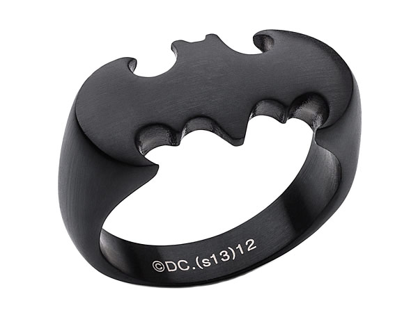 Matte Black Batman Ring