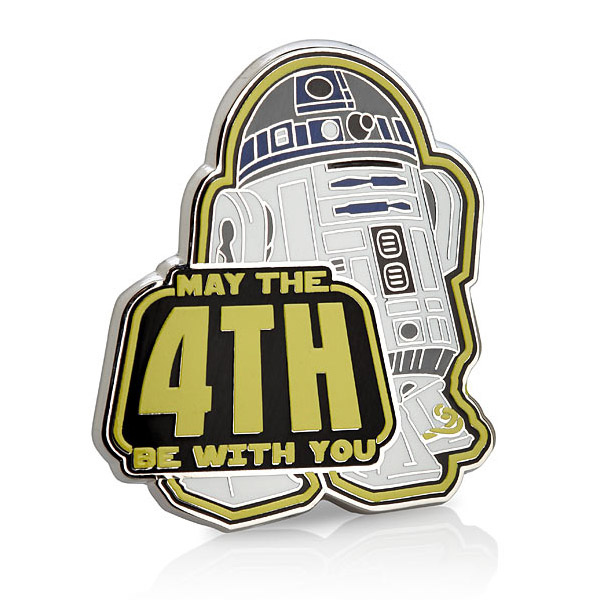 May the 4th Be with You R2-D2 Pin
