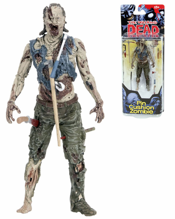 McFarlane Toys The Walking Dead Comic Series 4 Pin Cushion Zombie Action Figure