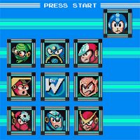 Mega Man II Coaster Set