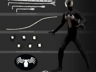 Mezco Spider-Man Black Suit One 12 Collective Action Figur