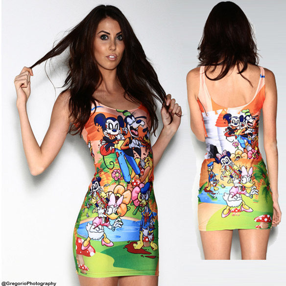 Mickey and Foes Zombie Dress