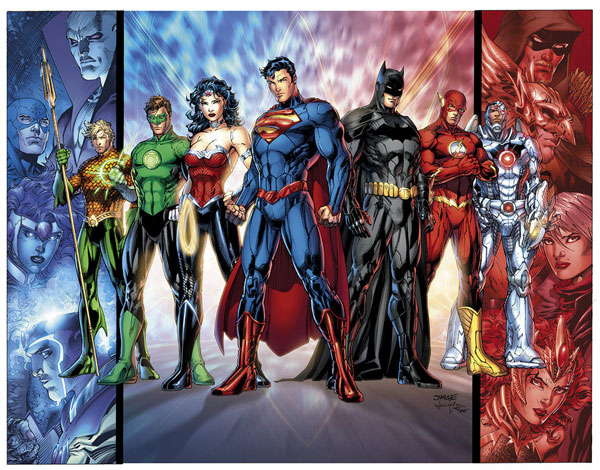 Mightyprint DC Comics Justice League Wall Art