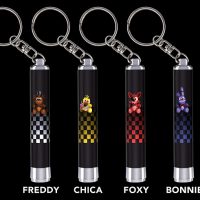 Mini FrightLight Projector Keychains Blind Bag - Five Night's At Freddys