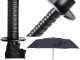 Mini Samurai Sword Black Ninja Folding Umbrella