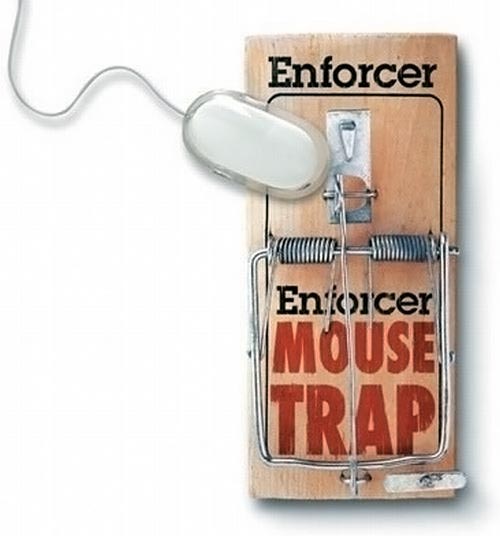 Mousetrap Mousepad