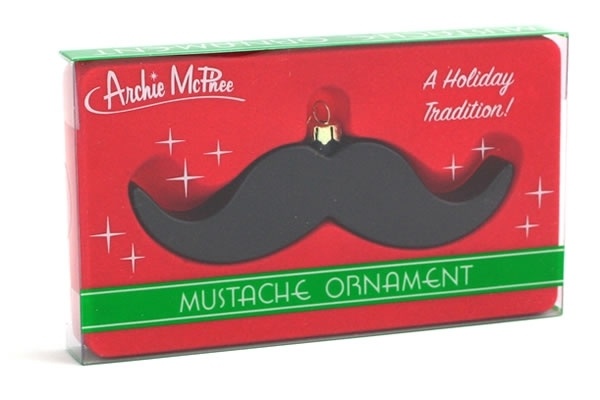 Mustache Ornament