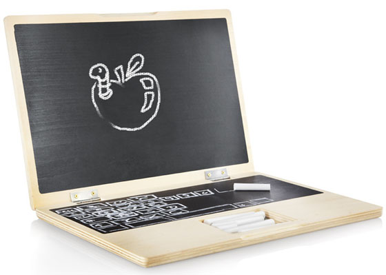 My First Wooden Laptop - GeekAlerts