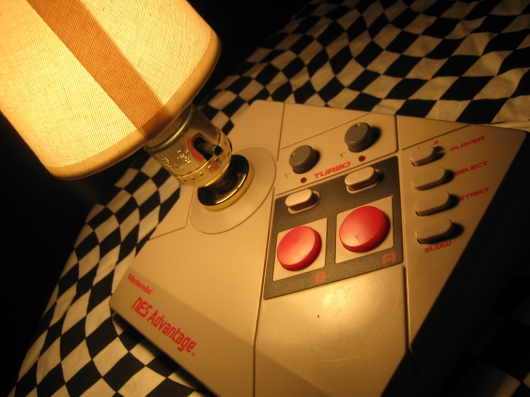 NES Advantage Joystick Desktop Lamp