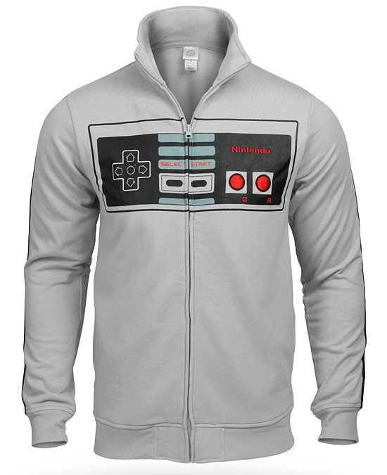 NES Controller Track Jacket