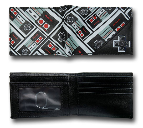 NES Controllers Bi-Fold Wallet