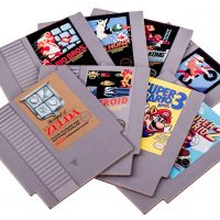 NES Game Cartridge Coasters