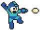 NES Mega Man Re-Stik Wall Stickers