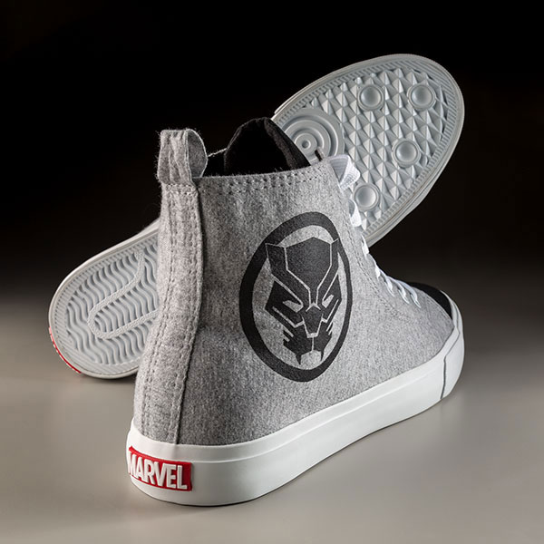 New Marvel Black Panther High Top Sneakers