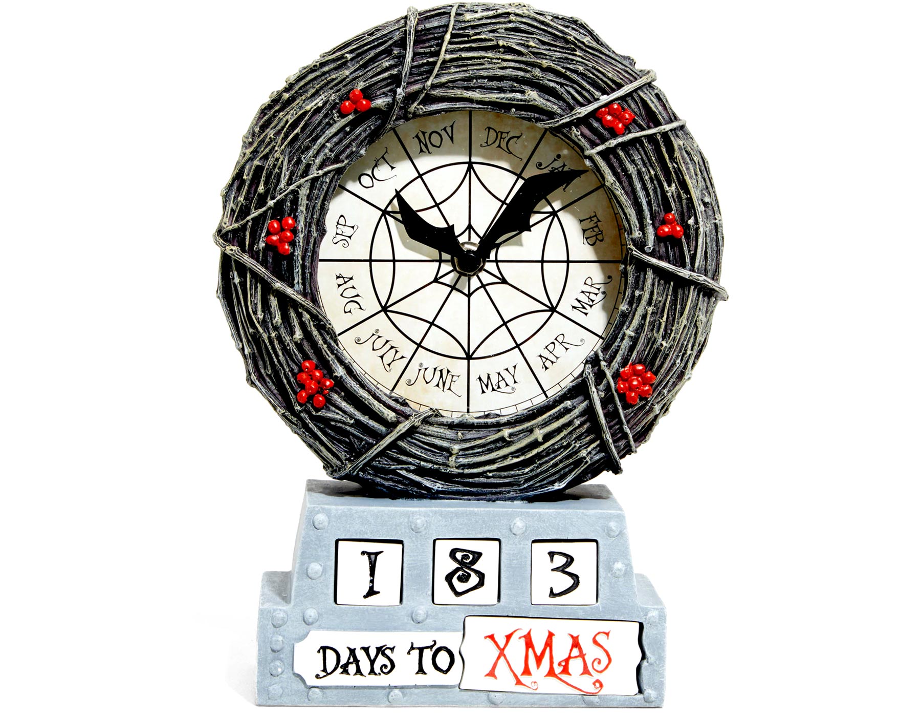 Nightmare Before Christmas Countdown Table Clock