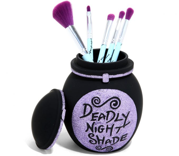 Nightmare Before Christmas Deadly Nightshade Makeup Brush Set