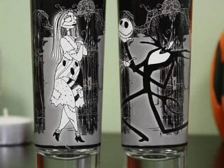 Nightmare Before Christmas Jack & Sally Shot Glasses