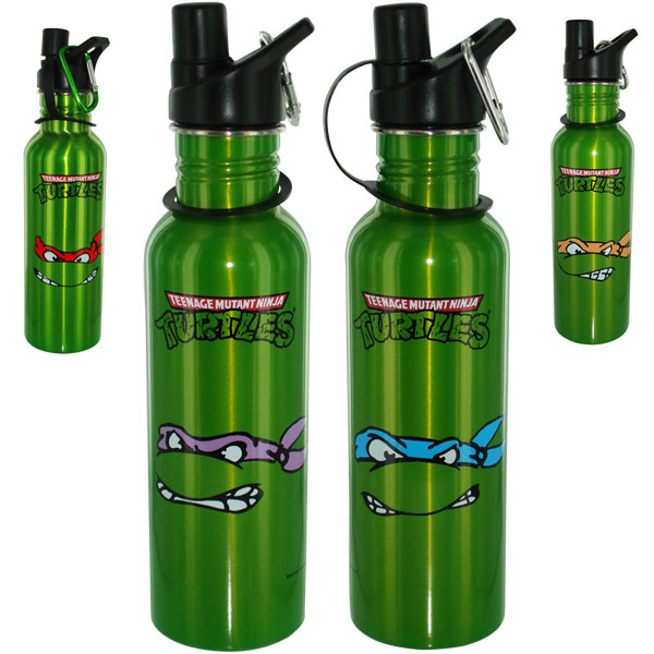 Ninja Turtles Metal Water Bottles