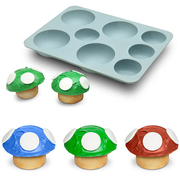 Nintendo 1 Up Mushroom Cupcake Pan