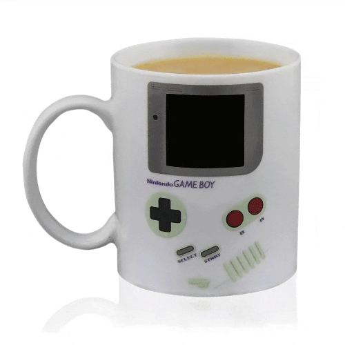 Nintendo Game Boy Heat Change Ceramic Mug