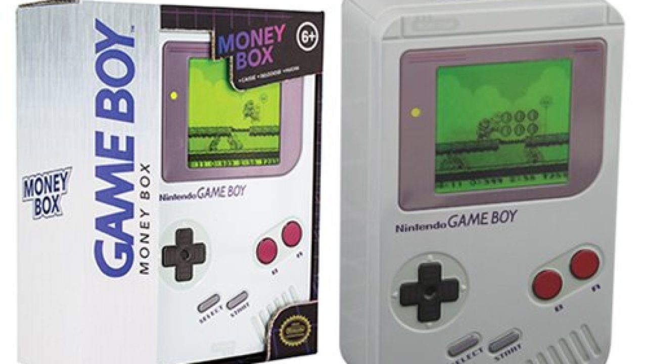 Nintendo Game Boy Money Box Bank