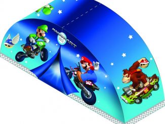 Nintendo Super Mario Action on The Tracks Bed Tent